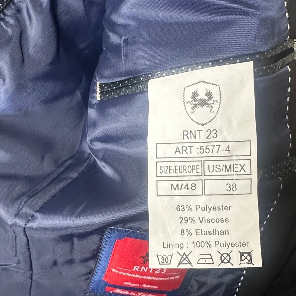 🔥 🆕 RNT 23 RON TOMSON Modern Shoulder Moto Cross Shoulder Sports Coat - Black M